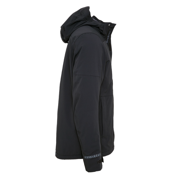 Padded Shell Jacket Black 5