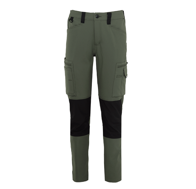 W´s 4W stretch pants Green 1