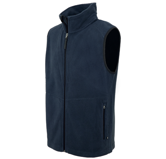 LIGHT FLEECE VEST Navy 2