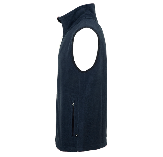 LIGHT FLEECE VEST Navy 3