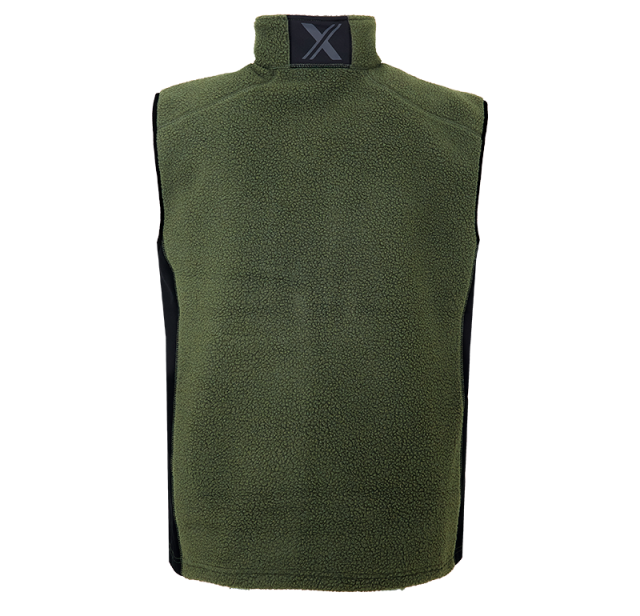 Pile Fleece Vest Green 4