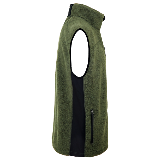 Pile Fleece Vest Green 5