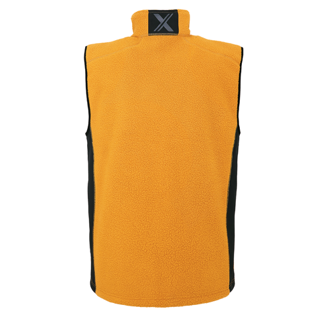 Pile Fleece Vest Orange 4
