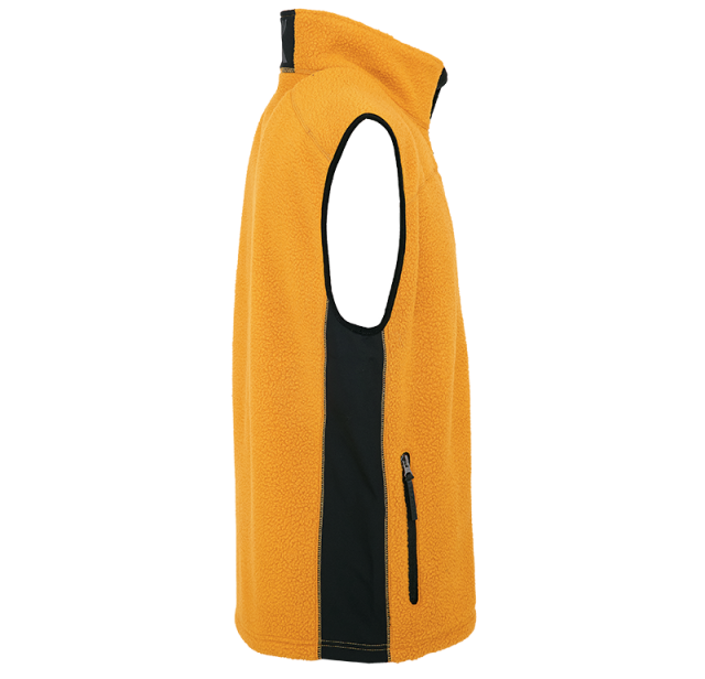 Pile Fleece Vest Orange 5