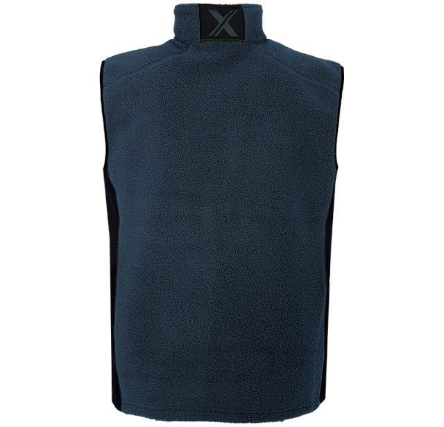 Pile Fleece Vest Navy 4