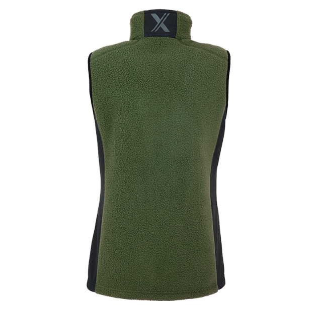 Pile Fleece Vest Green 4