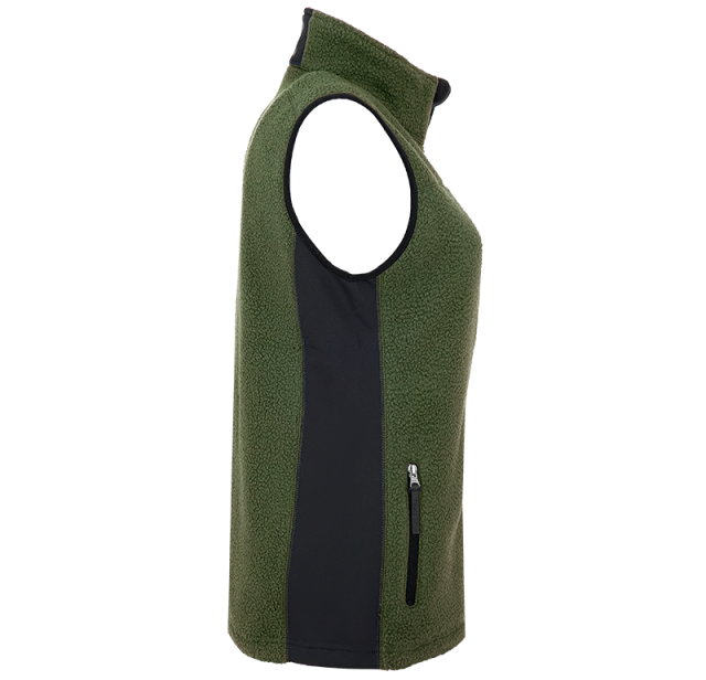 Pile Fleece Vest Green 5