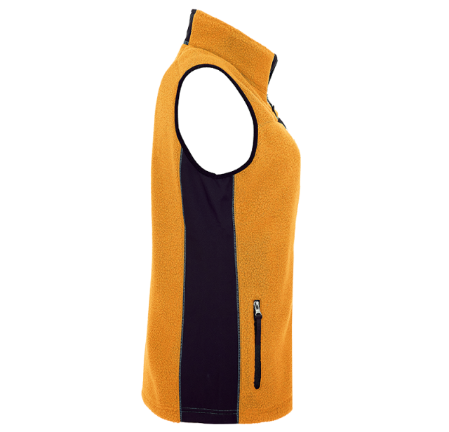Pile Fleece Vest Orange 5