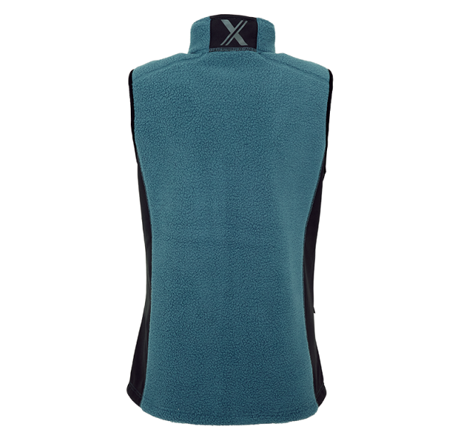 Pile Fleece Vest Blue 4