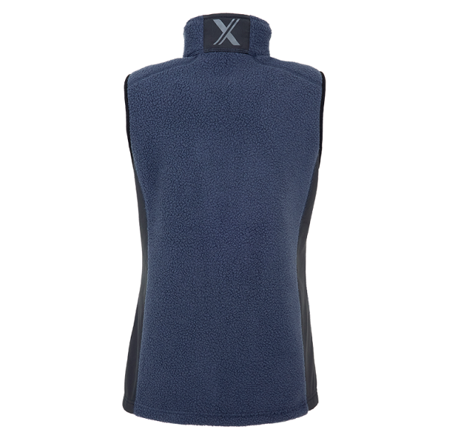 Pile Fleece Vest Navy 2