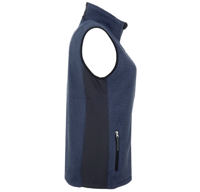 Pile Fleece Vest Navy 5