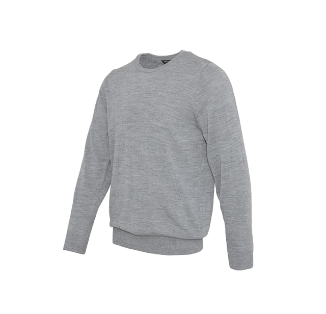 Pullover Round Neck Lt. Grey 2