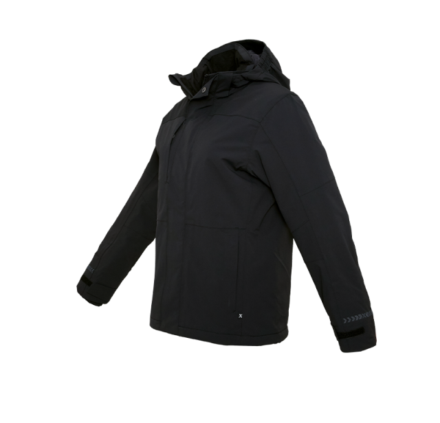Padded Shell Jacket Black 2