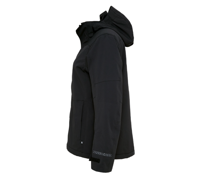 Padded Shell Jacket Black 3