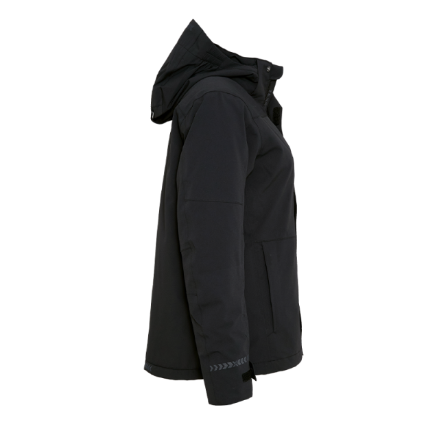 Padded Shell Jacket Black 5