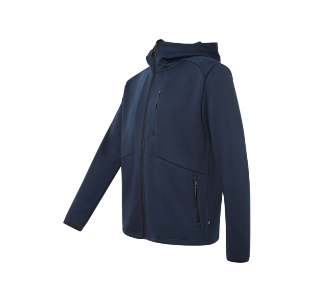 GRIT Zip Hoodie Navy 2