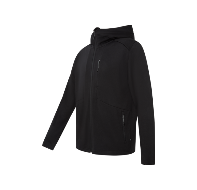 GRIT Zip Hoodie Black 2