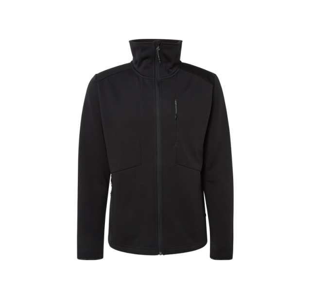 GRIT Zip Jacket Black 1
